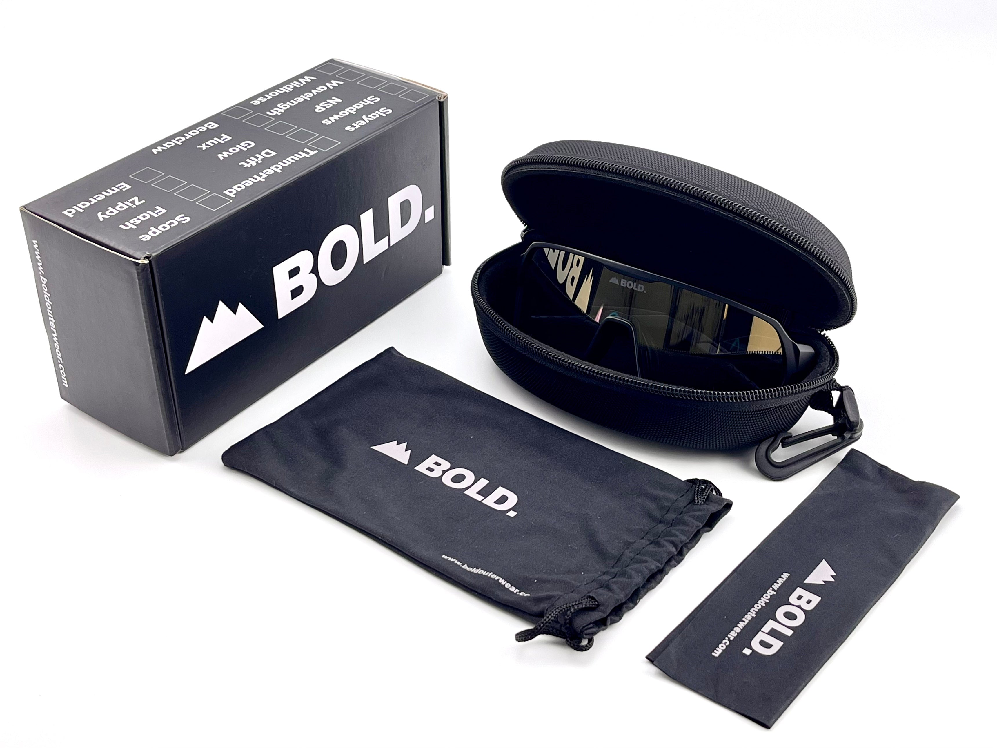 BOLD Glow Photochromic Sunglasses – MTB, Ski & Lifestyle Eyewear