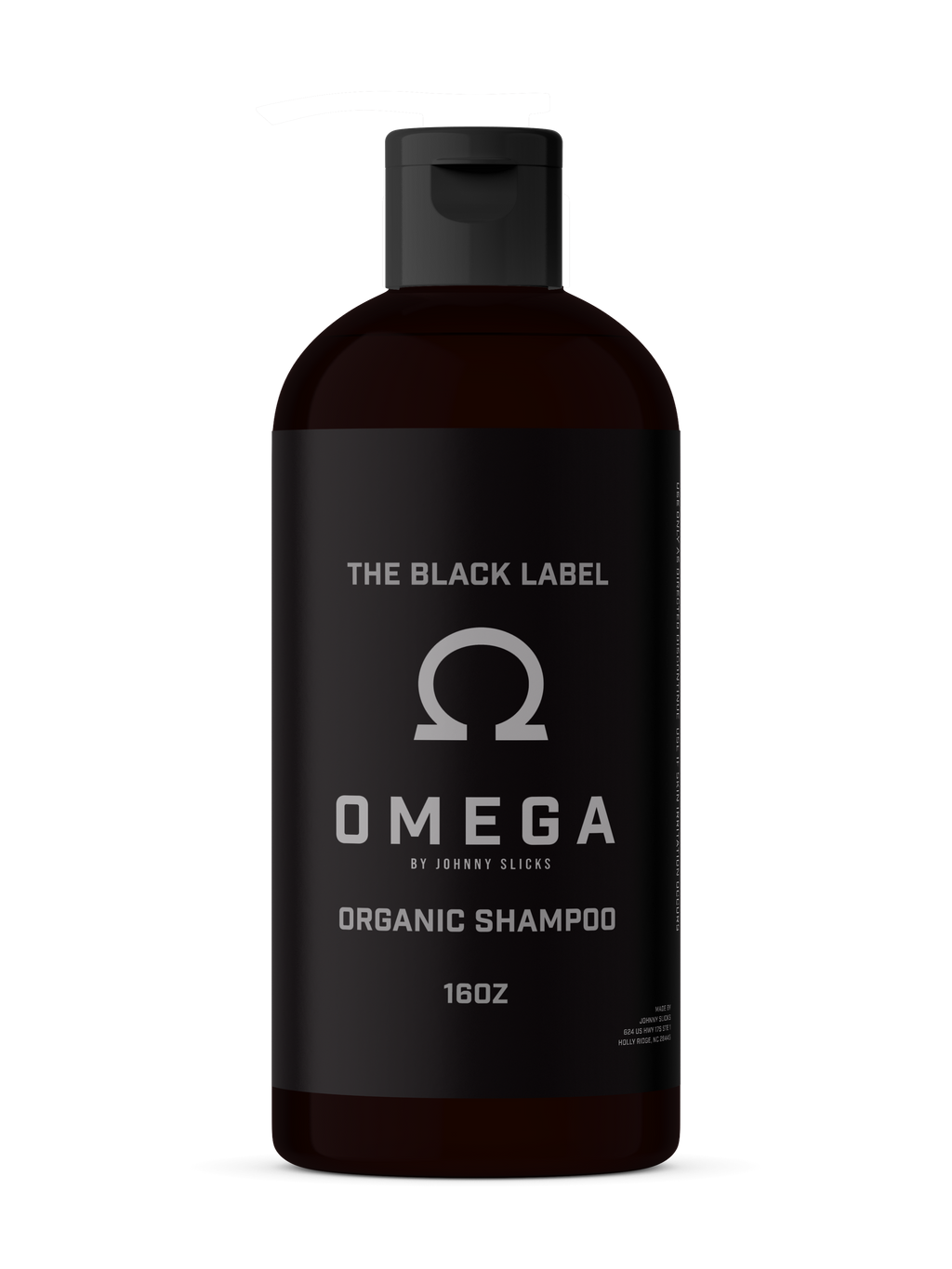 Omega Shampoo organic anti-frizz hair care