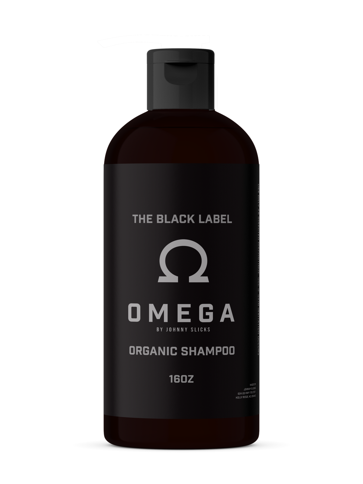 Omega Shampoo organic anti-frizz hair care